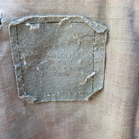 Men's Vintage Unbranded Jacket Camo Button-Down NO SIZE DISTRESSED 80s Grunge - Picture 2 of 16